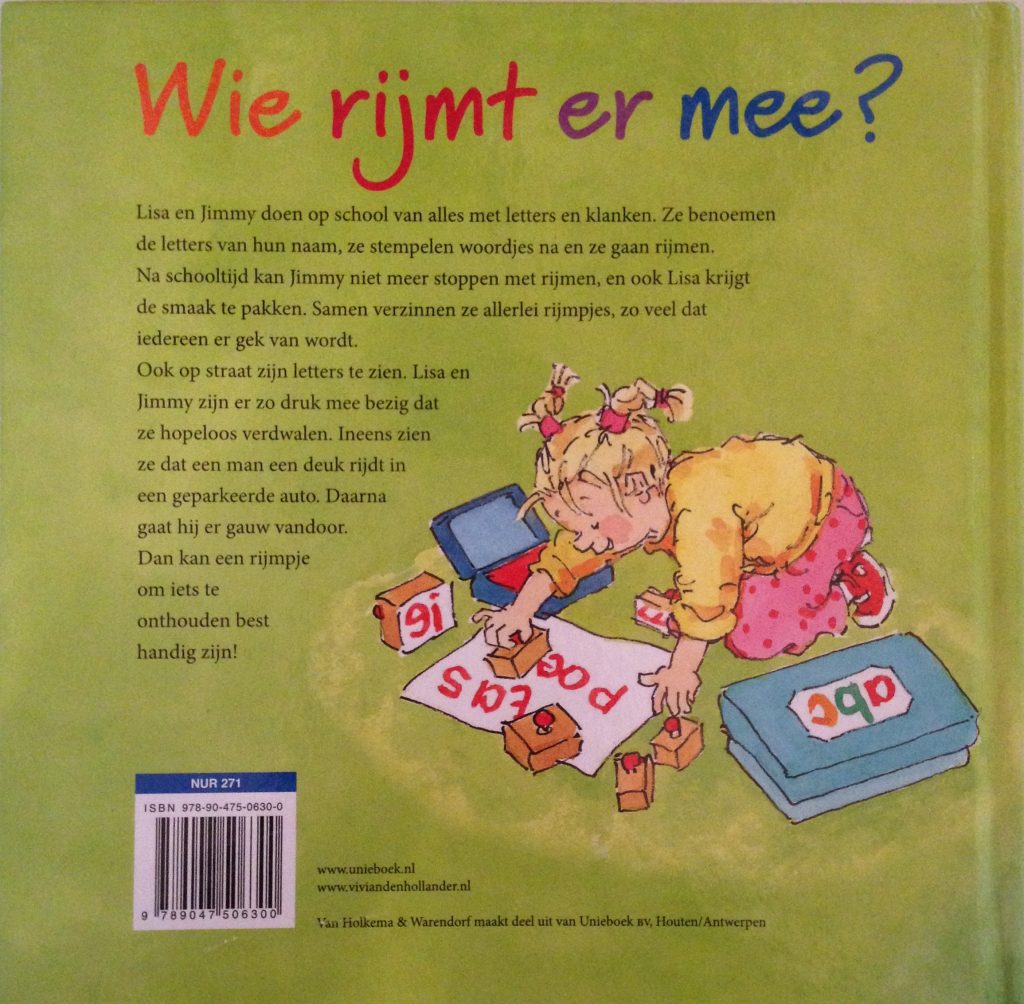 Wie Rijmt Er Mee? / Tweedehands Kinderboek – Studio Andarte